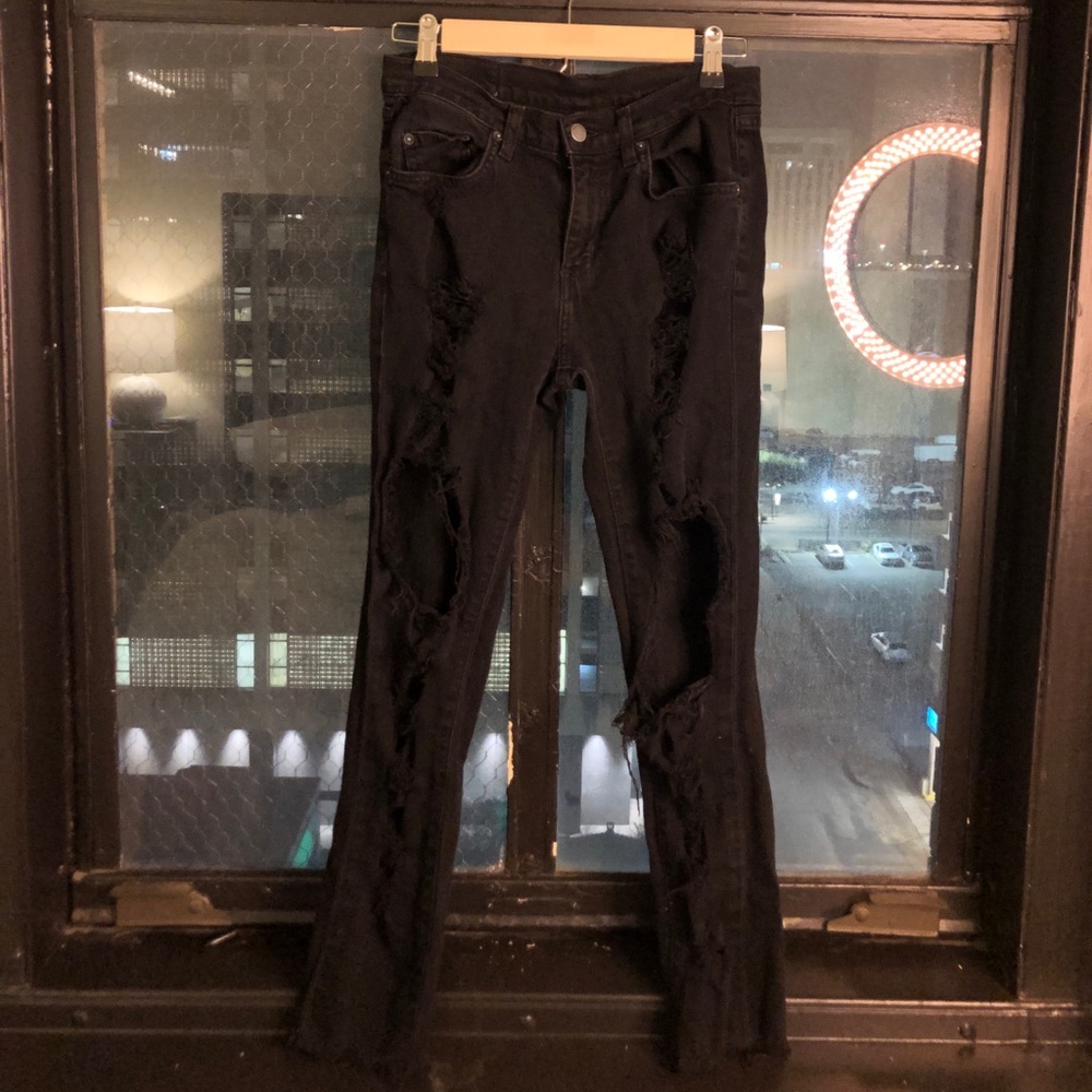 Carmar denim black jeans